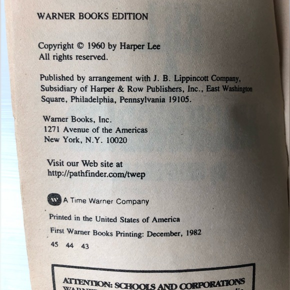 1960’s Vintage Henry David Thoreau Walden & To Kill a Mockingbird Books - Picture 10 of 14